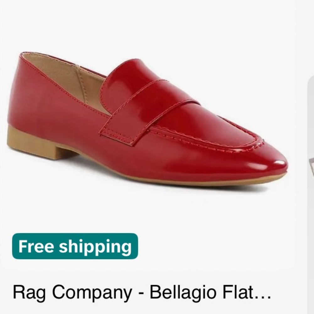 Red Women's Loafers